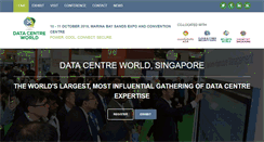 Desktop Screenshot of datacentreworldasia.com